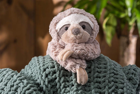 Mary Meyer Grey Putty Stuffed Animal Soft Toy, Sloth, 12-Inches...