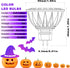 ALIDE Purple MR16 GU5.3 Led Bulbs 5W,20W 35W 50W Halogen Equivalent,12V Low Voltage MR16 Led Purple Bulbs for Halloween Outdoor Landscape Yard Gar...