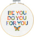 Dimensions 72-76918 Be You Counted Cross Stitch Kit for Beginners, 6" D, 14 Cnt. White Aida, 5pcs...