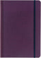 Fabriano Ecoqua Plus Fabric-Bound Notebook, 5.8" x 8.3", A5, Dotted, Wine...