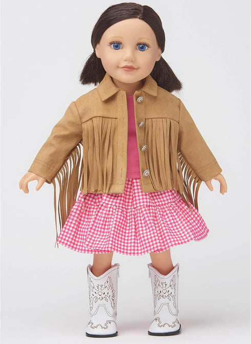 Simplicity 18" Doll Clothes Sewing Pattern Kit by Elaine Heigl Designs, Code S9728, Multicolor...