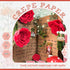 Mlurcu Crepe Paper 6 Rolls Red Crepe Paper 10 Inch Wide Crepe Paper Streamers Crepe Paper Flower Making Kits Green Floral Tape and Floral Stem Wir...