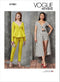 Vogue Misses' Tops, Shorts and Pants Sewing Pattern Kit, Design Code V1901, Sizes 16-18-20-22-24...