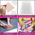 Quilting Acrylic Template Set | Precision Tools for Quilting Enthusiasts | Tumbler Blocks Design | includes Sizes 4", 3", 2", 1" | 1/8 Clear Acryl...