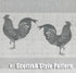 SXZJTEX Farmhouse Rooster Kitchen Boho Rustic Curtains Tier, Rod Pocket Panels for Living Room,Kitchen, Bathroom and Cafa, 27''W x 36''L, 2 Panels...