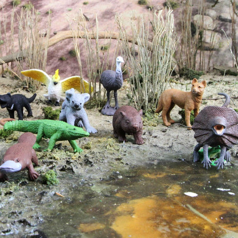 Safari Ltd. Land Down Under TOOB - 11 Figurines of Australian Animals - Educational Toy Figures For Boys, Girls, and Kids Ages 3+...