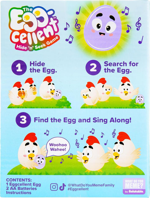 What Do You Meme? The Eggcellent Hide & Seek Game — Silly Poopy Hide and Seek Toys for Kids...
