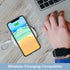 RANZ Case for iPhone 15, Anti-Scratch Shockproof Series Clear Hard PC + TPU Bumper Protective Cover Case for iPhone 15 (6.1") - White Magnolia Flo...