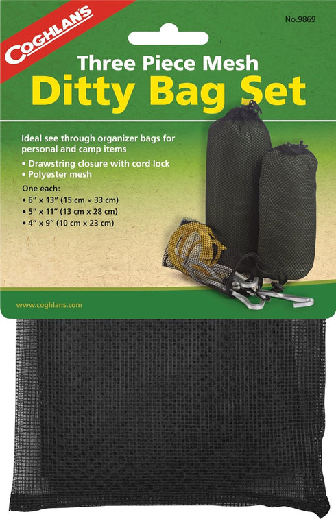 Coghlan's Three Piece Mesh Ditty Bag Set...
