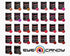 Eye Candy Pigments Premium True Red Mica Powder - Senshi Red (25gr) - for Epoxy, Resin, Soap, Paint, Woodworking, Acrylic Pouring, Bath Bombs, Fis...