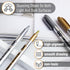 Mr. Pen- Metallic Paint Markers, 6 Pack, Gold Paint Marker, Gold Ink Pen, Gold Markers Permanent Metallic, Gold Metallic Marker, Gold Marker, Gold...