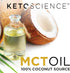 Keto Science Ketogenic MCT Oil Dietary Supplement, Made from 100% Coconuts, Sustained Natural Energy, Helps Burn Fat and Weight Loss, Unflavoured,...
