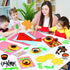 Motipuns 24 Sets Fall Sunflower Card Making Kits for Kids DIY Sunflower Craft Make Your Own Greeting Card Making Kit Flower Craft for Kids Fall Th...