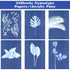 Cyanotype Paper Kit, 24 Pcs Sun Print Paper Kit A5 Solar Drawing Paper Sensitivity Nature Printing Paper for Arts Crafts DIY Project (5.8 x 8.3 In...