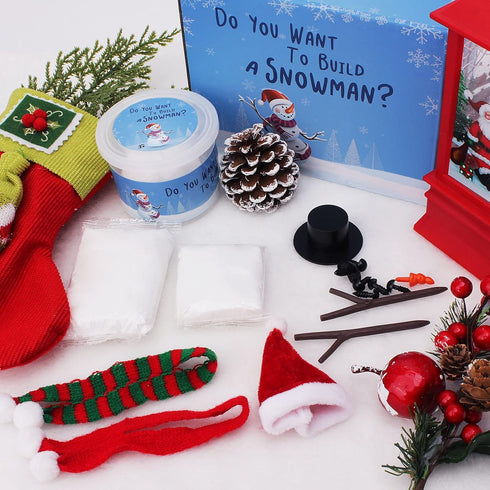RINOLY Build a Snowman Kit,Christmas Crafts for Kids,Christmas Stocking Stuffers -3Pack...