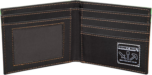 JINX Minecraft Dirt Block Nylon Bi-Fold Wallet, Multi-Colored, One Size...
