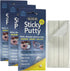 9oz Alcolin Sticky Putty Reusable Museum & Gallery Quality Adhesive Putty, Repositionable -Won't Dry -3 x 3oz Pack...