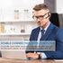 Bluetooth Headset,Dual Microphone Wireless Headset with USB Dongle for Computer, 45H Talking Time,USB-A Compatible to Connect to Your PC Mac - Wor...