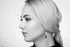 Natural Baltic Amber Leverback Earrings...