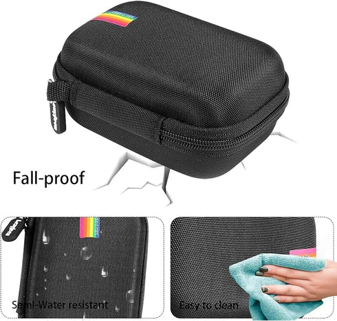 Leayjeen Kids Camera Case Compatible with Seckton/GKTZ/VATENIC/OZMI/PROGRACE/Nine Cube/Desuccu Kids Digital Camera Toys Easter Birthday Gifts and ...