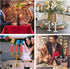Rely+ 5 Arm Matte Black Candelabra Taper Candle Holders Decorations Indoor Kitchen Décor Table Candles Candlestick Candelabra Centerpiece Gothic H...
