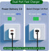 20W USB C Charger Block, Bangfun Dual Port PD 20 Watt Fast Charger Block+ Quick Fast Charge 3.0 Type C Charging Block Compatible iPhone 16/15/14/1...