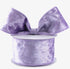 Lilac Crushed Velvet Ribbon Wired 2.5" x 10 Yards Purple Wired Edge Ribbon Light Purple Spring Easter Decorations Purple Ribbon for Gift Wrapping ...