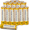 18pcs/Box AAA Batteries High Performance LR03 1.5V Alkaline Battery for Alarm, Receiver, Detector, Clock, Controller, for All AAA Devices...