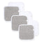 Burts Bees Baby Infant Washcloths Made of 100% Organic Cotton, Soft and Super Absorbent Knit Terry Cloths, 6-Pack Newborn Bath Essentials, Heather...