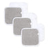 Burts Bees Baby Infant Washcloths Made of 100% Organic Cotton, Soft and Super Absorbent Knit Terry Cloths, 6-Pack Newborn Bath Essentials, Heather...