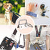Key Fob Hardware, modacraft 42PCS 1 Inch 7 Colors Keychain Hardware Set Key Fob Hardware for Wristlet Keychain, Key Lanyard and Key Chain Making H...