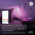 GE LED+ Color Changing LED Light Bulbs with Remote, 9.5W, No App or Wi-Fi Required, A19, CAC (2 Pack)...
