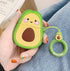 Coralogo Compatible with Airpods 1/2 Cute Case,Cartoon Character Silicone Fruit Airpod Designer Skin Kawaii Funny Fun Cool Keychain Design Cover K...