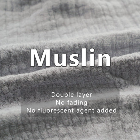 ZIGJOY Bunny Lovey Muslin Cotton Baby Security Blanket Soft Breathable Lovies for Babies Gifts for Newborn Infant Toddler Boys and Girls, Grey...