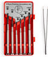 Mini Screwdriver Set Plus Tweezer, 7 PCS Total, Small Screwdriver Set with 6 Different Size Flathead and Phillips Screwdrivers, Precision Screwdri...