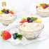 R-kay 6 Oz Clear Plastic Bowls - 50 Pack disposable bowls - Premium Hard Small Plastic Bowls - Heavy Duty Ice Cream Bowls Disposable Dessert Bowls...