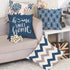 Hexagram Light Blue Geometric Pillow Covers 16x16 Set of 4,Decorative Couch Pillow Cover for Sofa, Cushion Pillow Case for Sofa Couch Indoor Outdo...