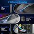 Car Vacuum Cleaner High Power,Wireless Handheld Car Vacuum Cleaner 12000PA Suction,Cordless Hoover Vacuum for Car with Multifunctional Brush Head ...