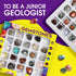 XXTOYS Rocks Collection 25PCS Rock and Mineral Education Set Gemstones for Kids Geology Gem Kit with Healing Chakra Gemstones, Tumbled Stones and ...