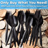 BPA-Free Black Disposable Sporks 100 Pk. Recyclable, Eco-Friendly and Kid-Safe 2-in-1 Utensils Built Strong to Last Large Meals. Great for School ...