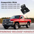 74934 Parking Brake Release Handle (Mist Gray) Compatible with 1998-2002 Dodge Ram 1500 2500 3500 Replaces RU38RC8AA...