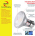 Explux Commercial-grade LED PAR20 Flood Light Bulbs, 60W Equivalent 600 Lumens, Dimmable, Full-glass Waterproof & Anti-Ageing, Soft White 2700K, 6...