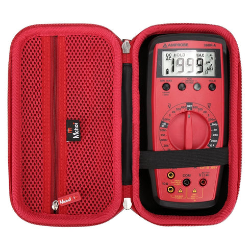 Mchoi Hard Portable Case Compatible with Amprobe 37XR-A True RMS Digital Multimeter, Case Only...