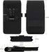 Mopaclle Nylon Holster for iPhone 15 Pro Max,14 Pro Max 13 Pro Max, 12 Pro Max Cell Phone Holster Pouch for Galaxy A15 A14 A25 Note 20 Ultra 8 9 S...