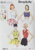 Simplicity Vintage TOPS, VEST, JKTS, COATS, D5 (4-6-8-10-12)...