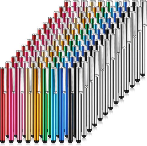 130 Pieces Stylus Pens for Touch Screens Slim Capacitive Stylus Universal Digital Pen Compatible with Most Devices with Capacitive Touch Screen, 1...