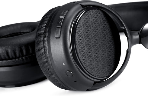 Amazon Basics Bluetooth Wireless On Ear Headphones with Microphone, 35 Hour Playtime, Foldable, One Size, Black...