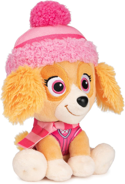 GUND PAW Patrol Holiday Winter Skye in Scarf and Hat, Officially Licensed Plush Toy for Ages 1 and Up, 6”...