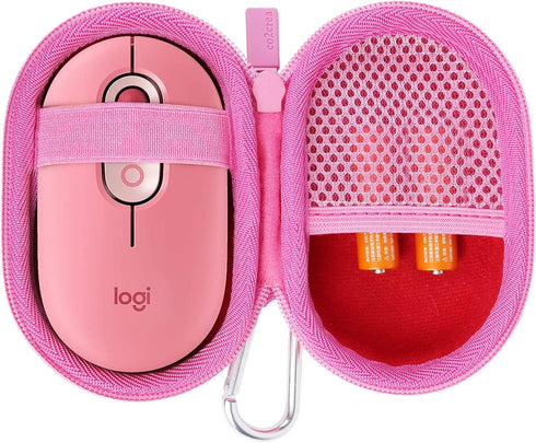 co2CREA Hard Case Replacement for Logitech POP Wireless Mouse, Heartbreaker Rose Case...