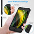 ORETECH Designed for iPhone SE 2020 / SE 2022/7 / 8 Case with 2 x Tempered Glass Screen Protector 360° Fully Protection Hard PC Soft TPU Shockproo...